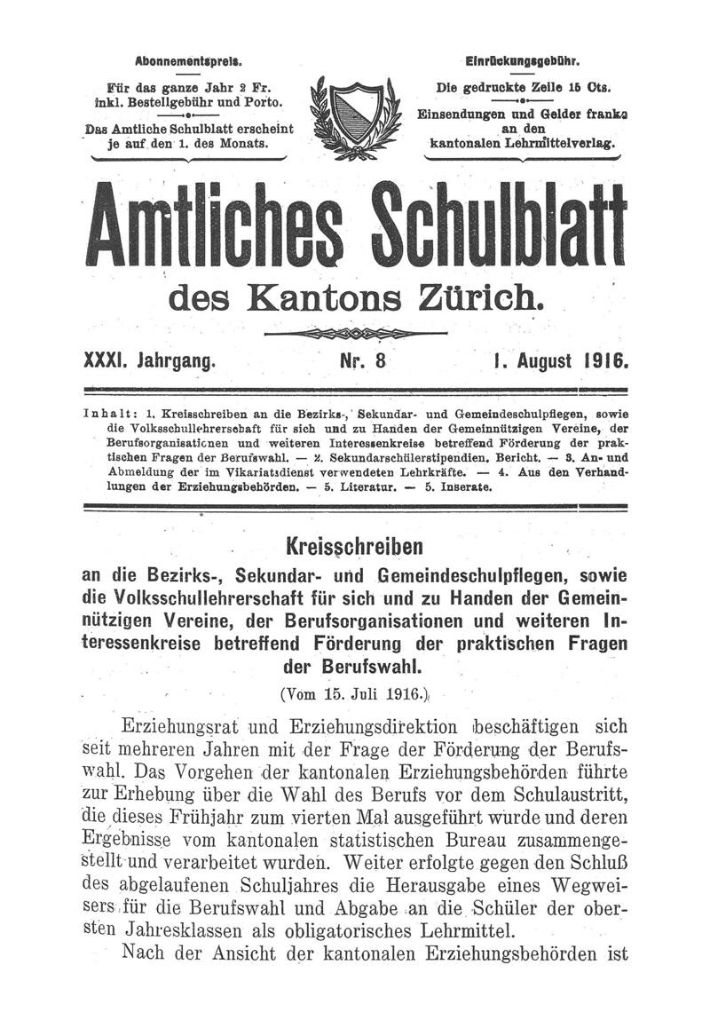 Buchumschlag - Heft 8