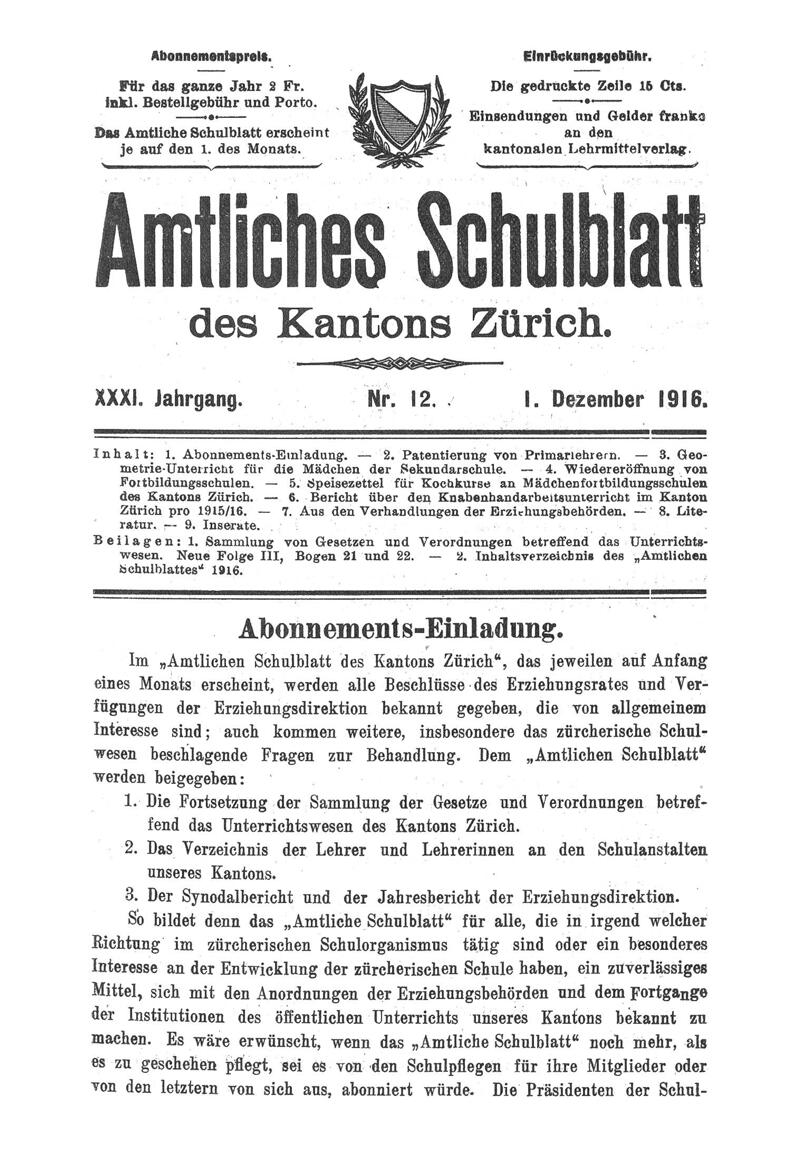 Buchumschlag - Heft 12