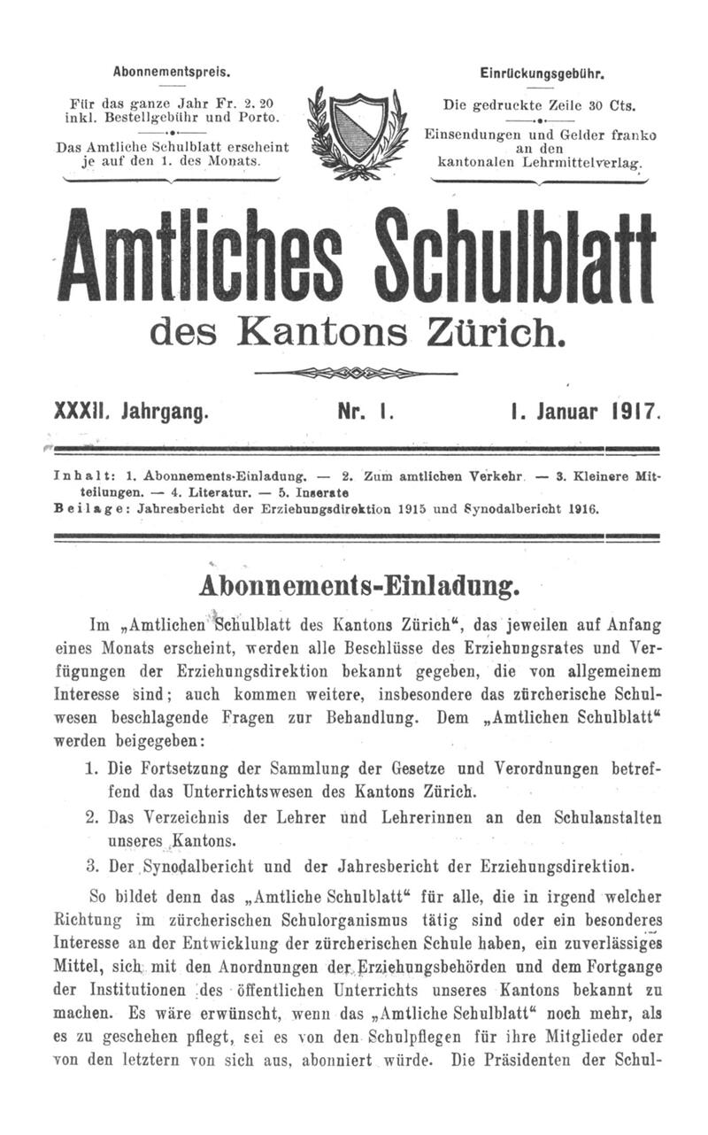 Buchumschlag - Heft 1