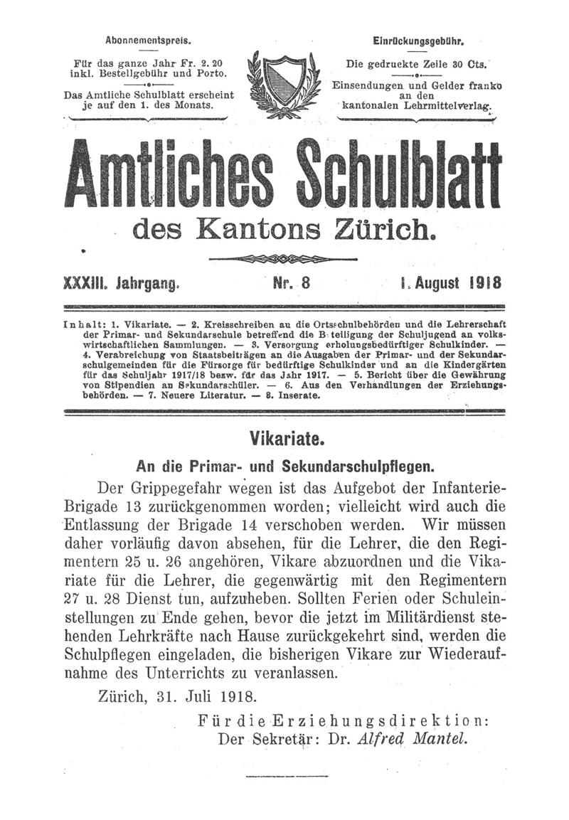 Buchumschlag - Heft 8