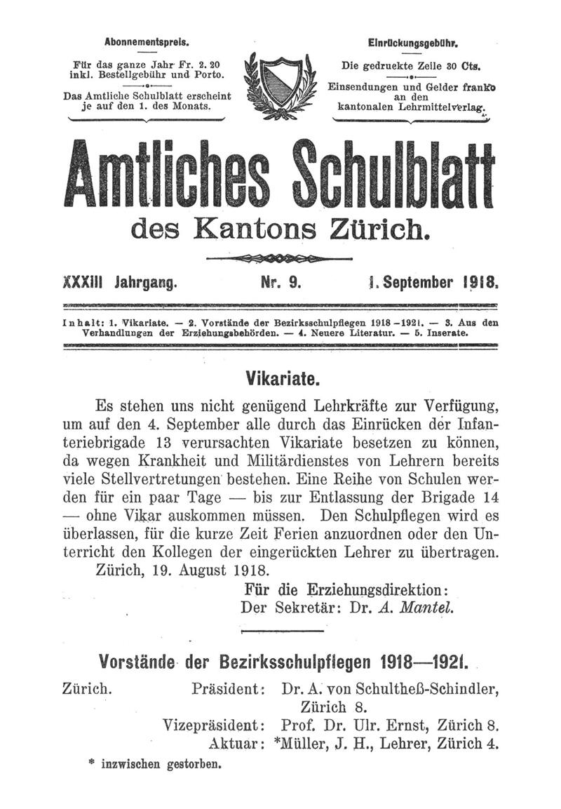 Buchumschlag - Heft 9