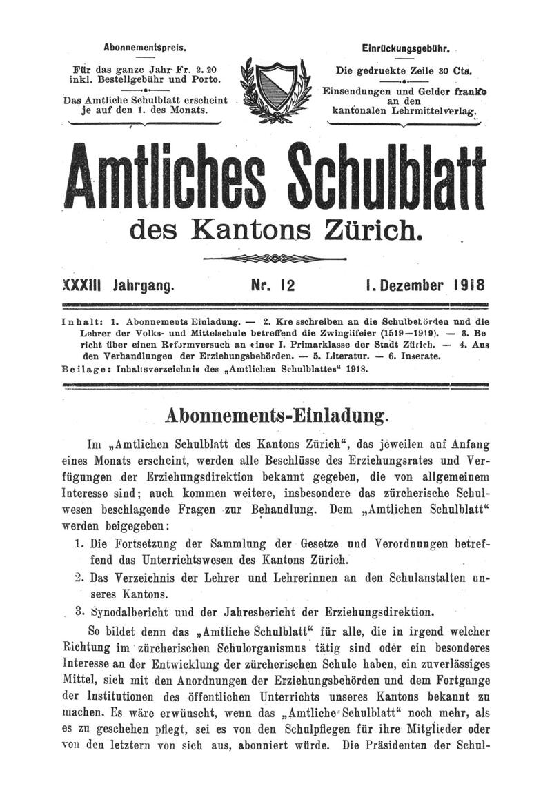 Buchumschlag - Heft 12