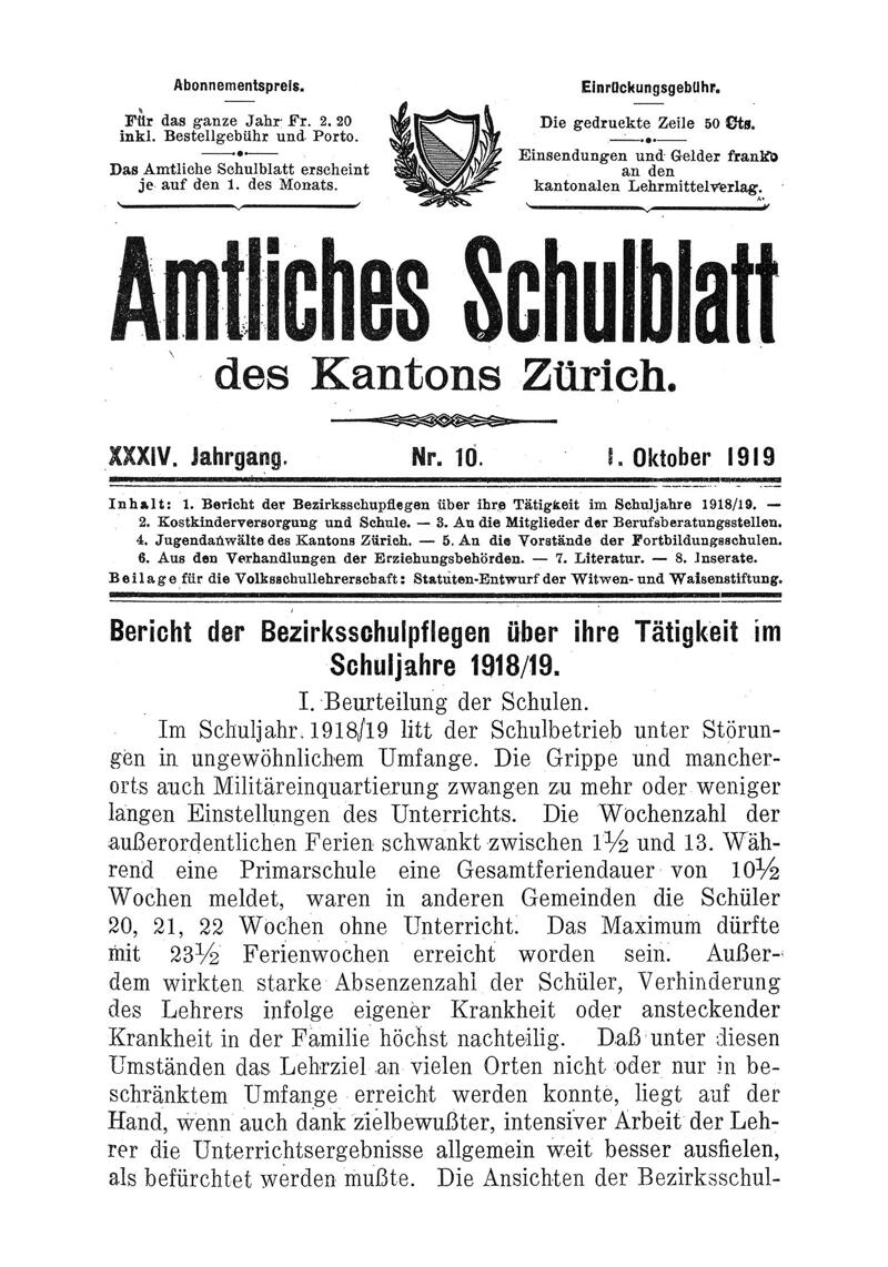 Buchumschlag - Heft 10