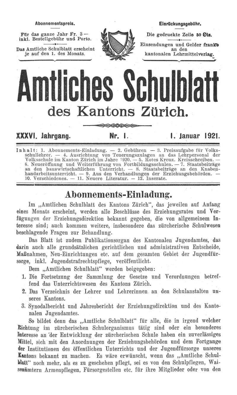 Buchumschlag - Heft 1