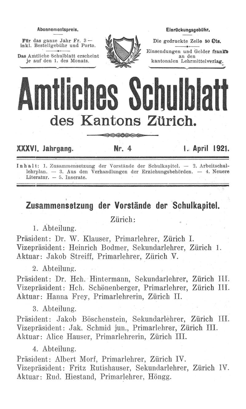 Buchumschlag - Heft 4