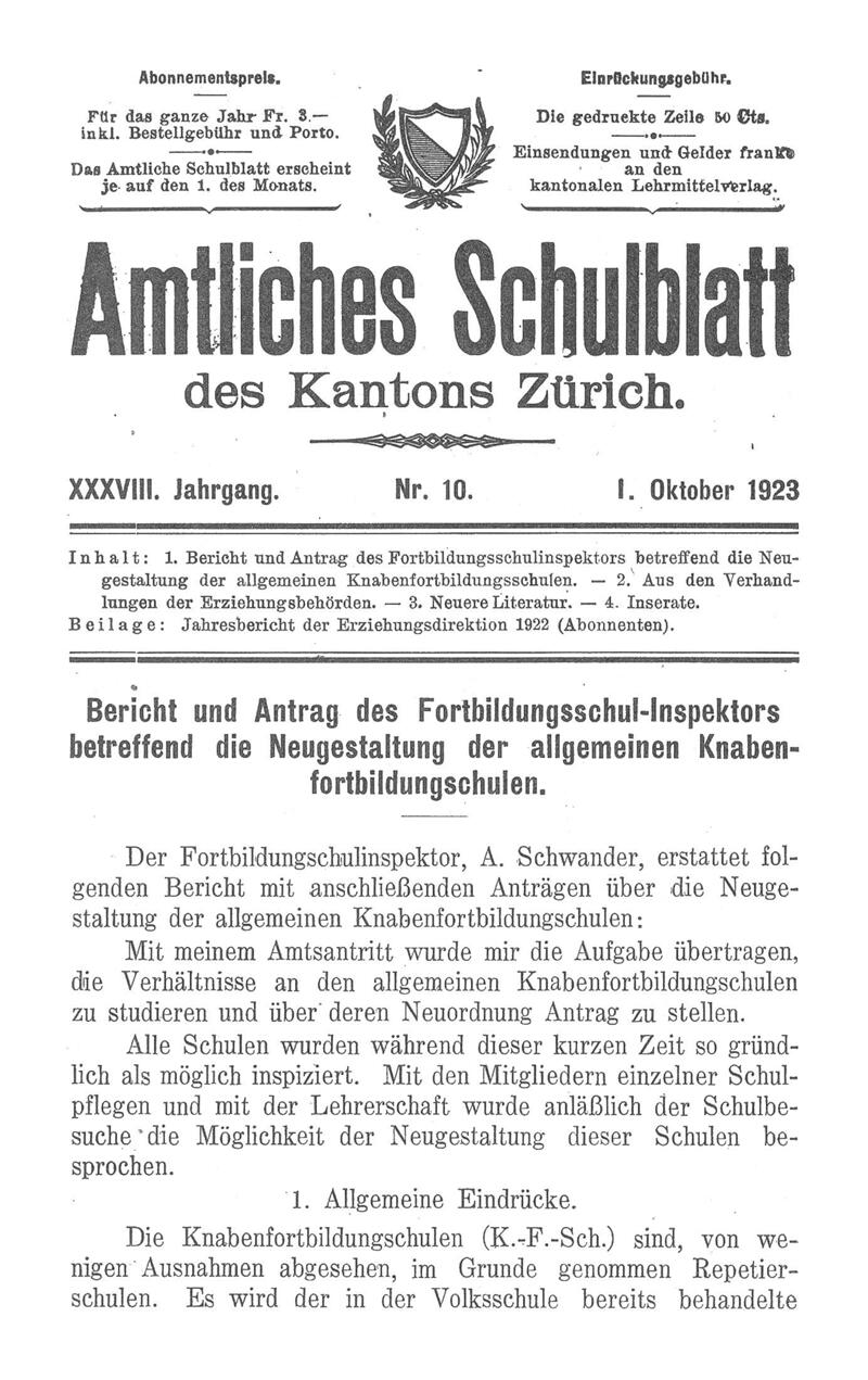 Buchumschlag - Heft 10