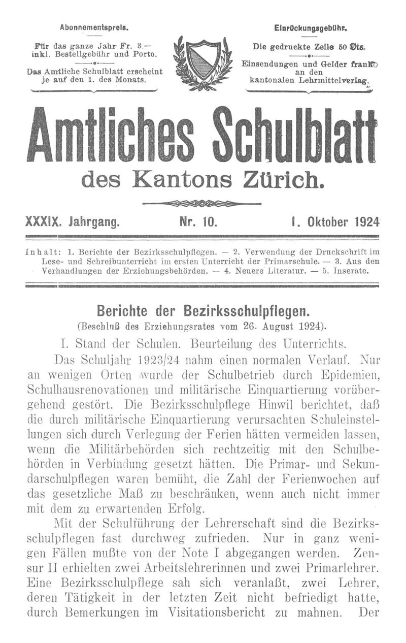 Buchumschlag - Heft 10