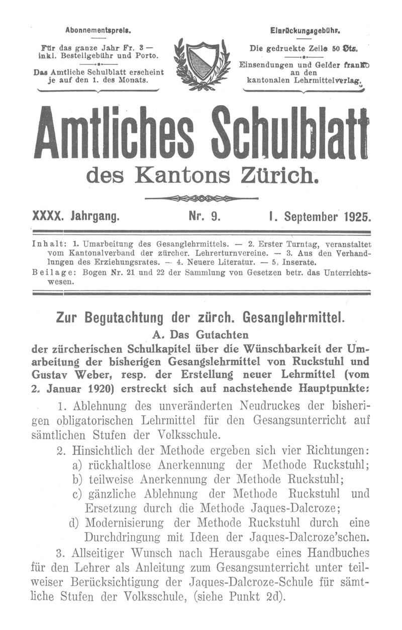 Buchumschlag - Heft 9