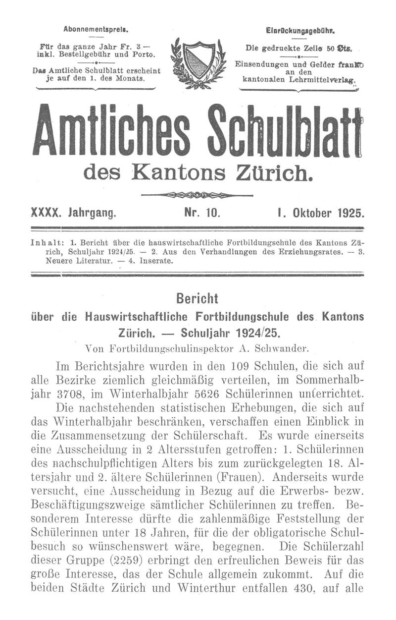 Buchumschlag - Heft 10