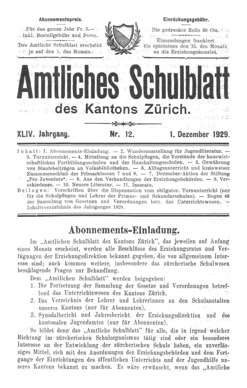 Buchumschlag - Heft 12