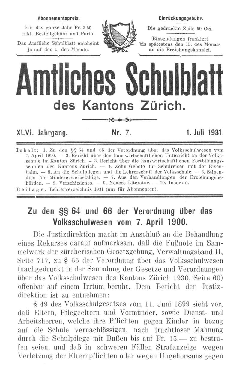 Buchumschlag - Heft 7