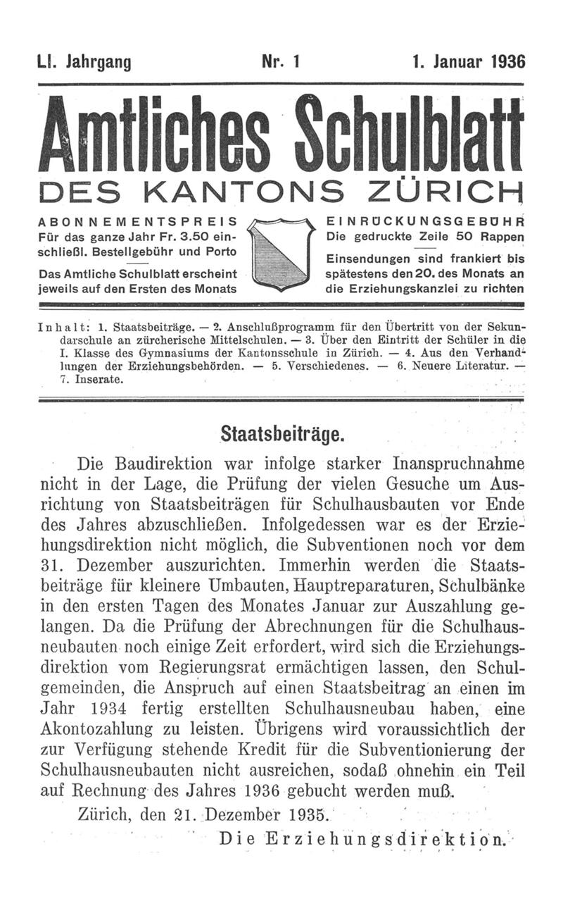 Buchumschlag - Heft 1