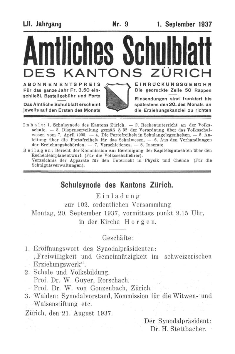 Buchumschlag - Heft 9