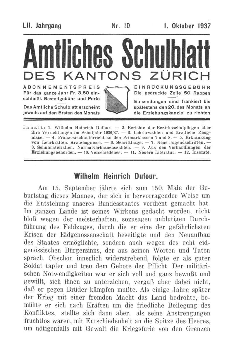 Buchumschlag - Heft 10