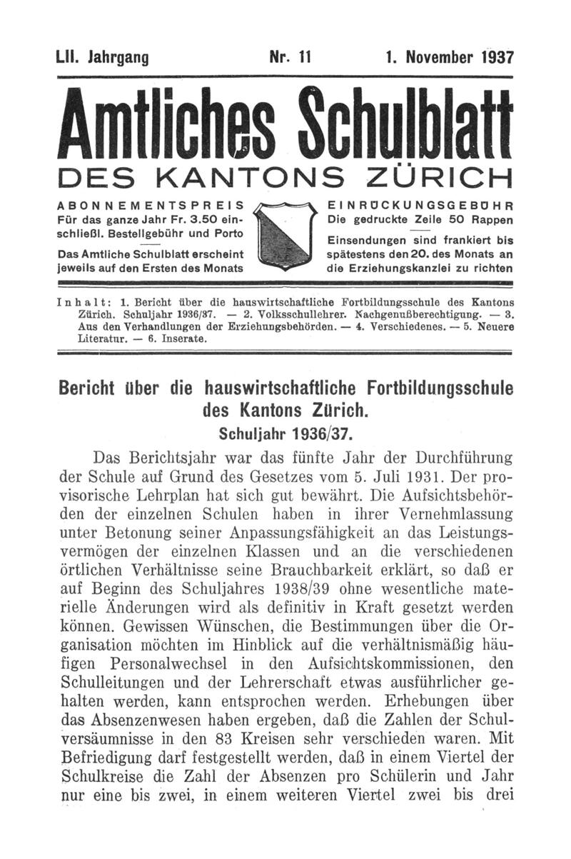 Buchumschlag - Heft 11