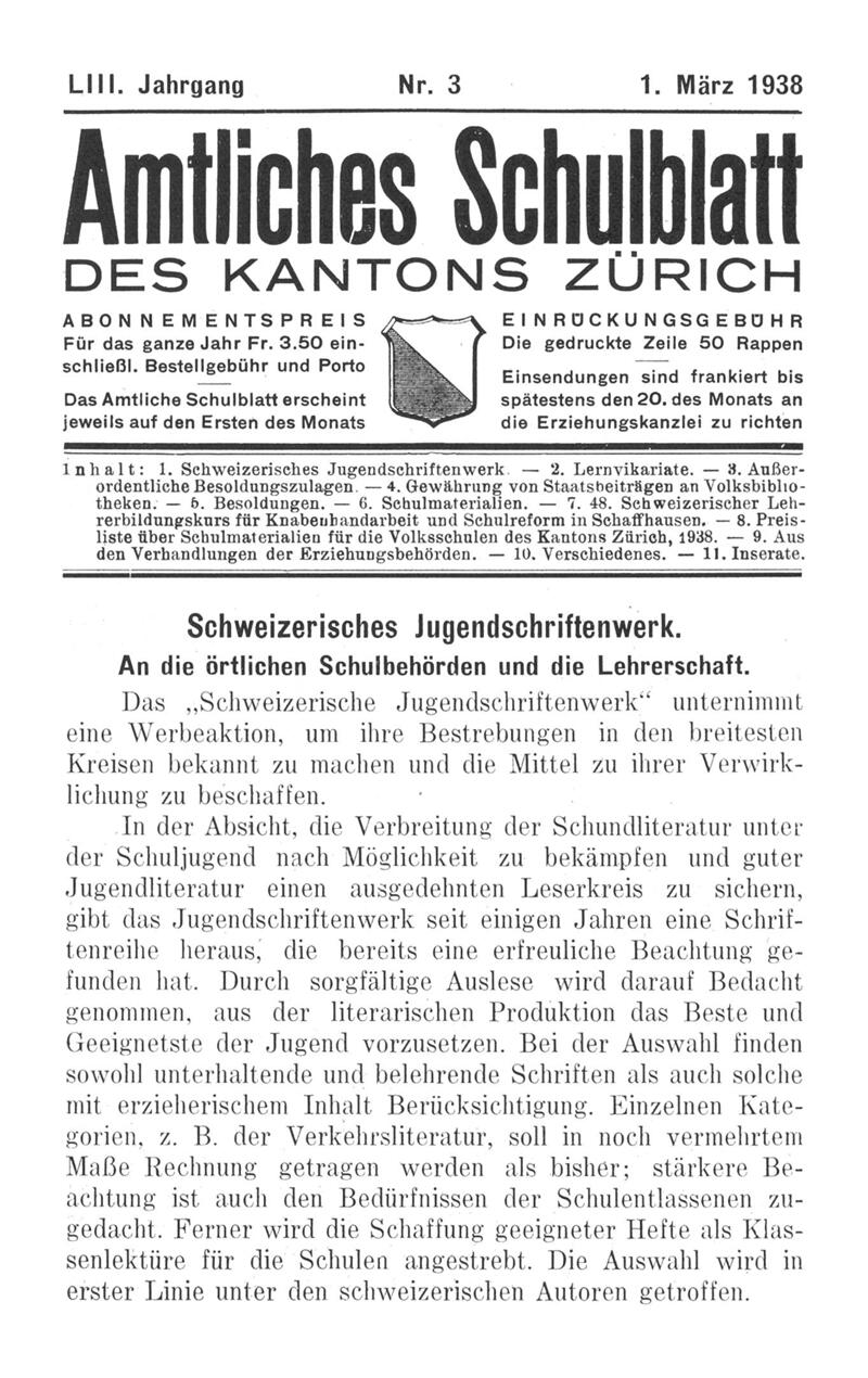 Buchumschlag - Heft 3