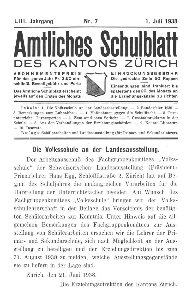 Buchumschlag - Heft 7