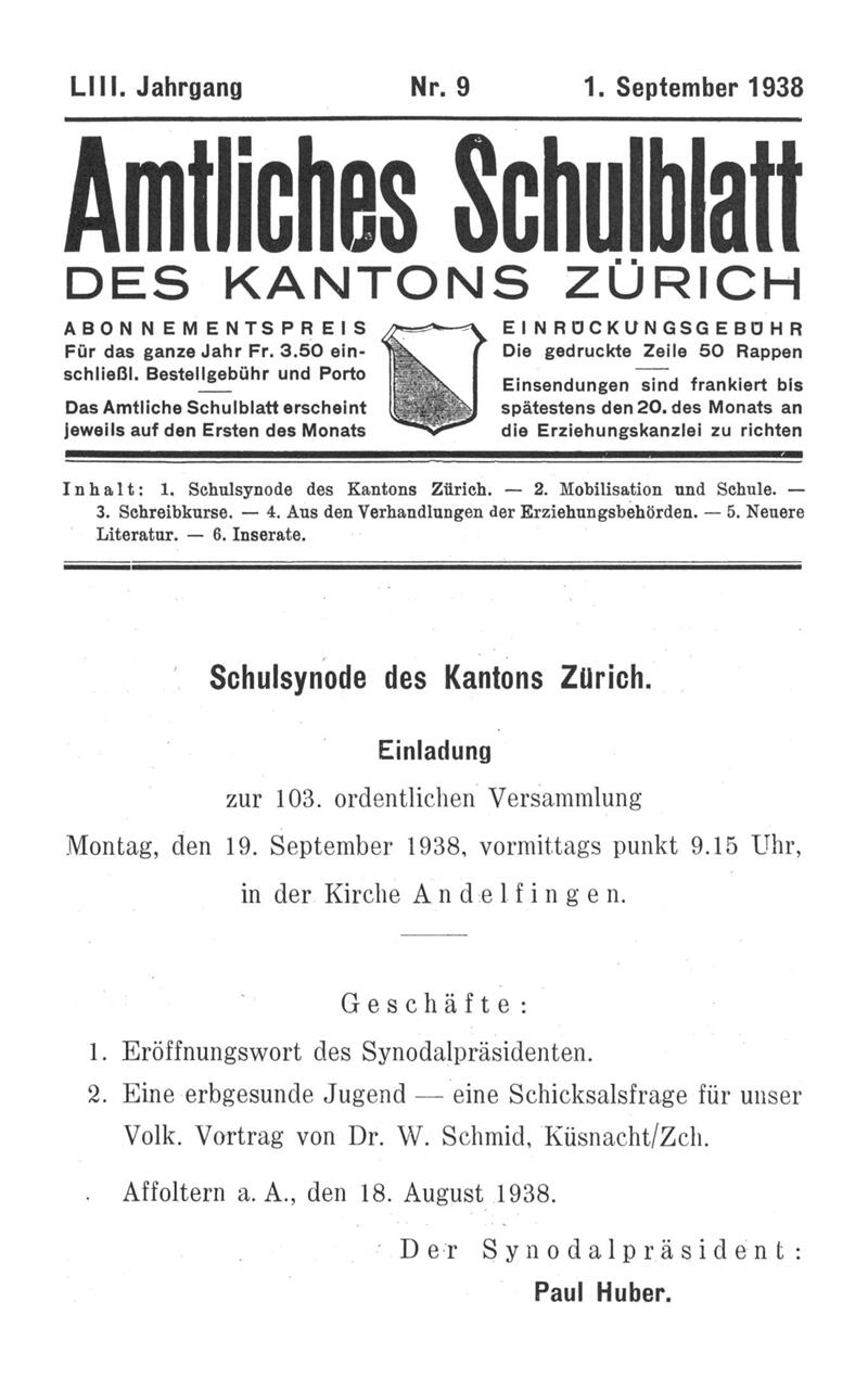 Buchumschlag - Heft 9