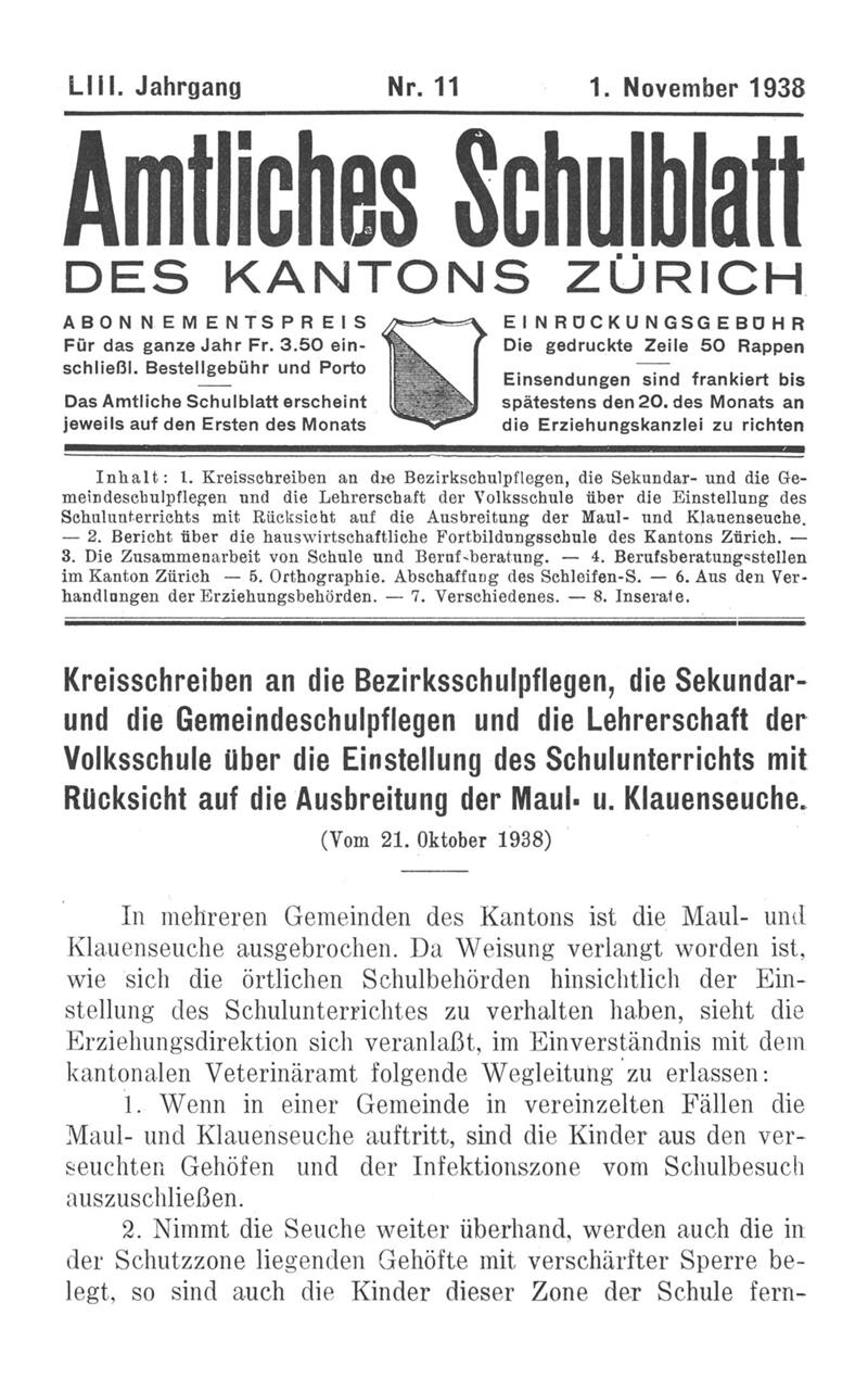 Buchumschlag - Heft 11