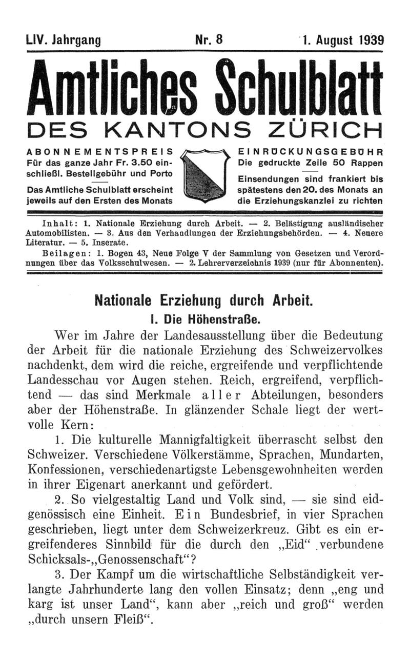 Buchumschlag - Heft 8