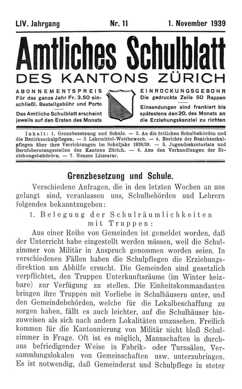 Buchumschlag - Heft 11