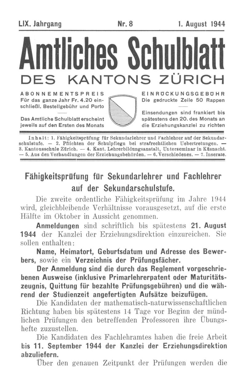 Buchumschlag - Heft 8