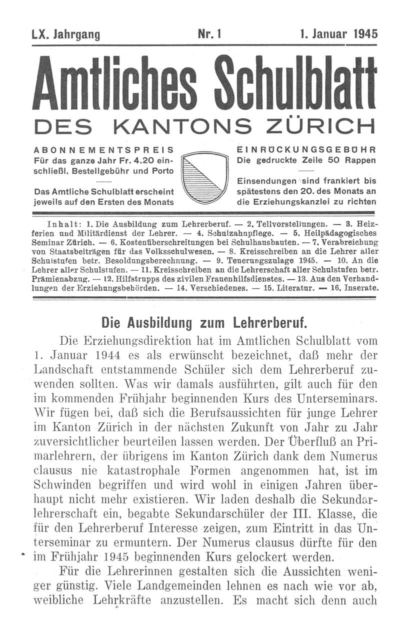 Buchumschlag - Heft 1