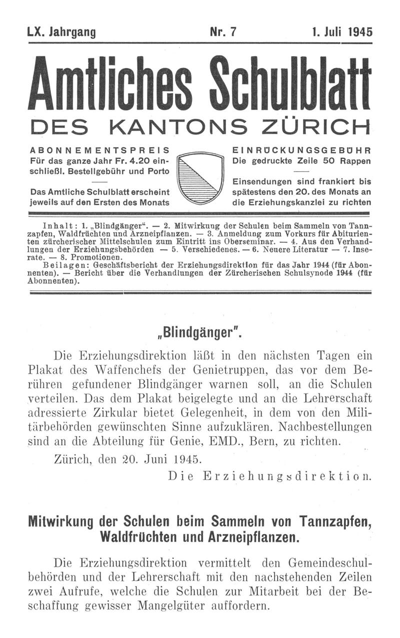 Buchumschlag - Heft 7