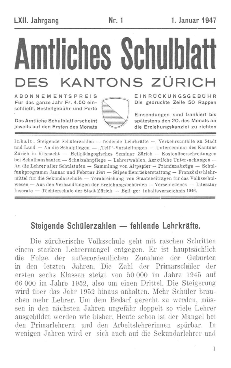 Buchumschlag - Heft 1