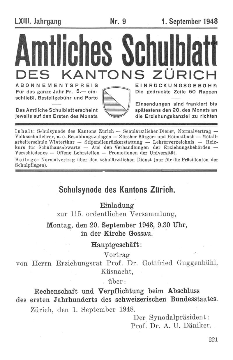 Buchumschlag - Heft 9