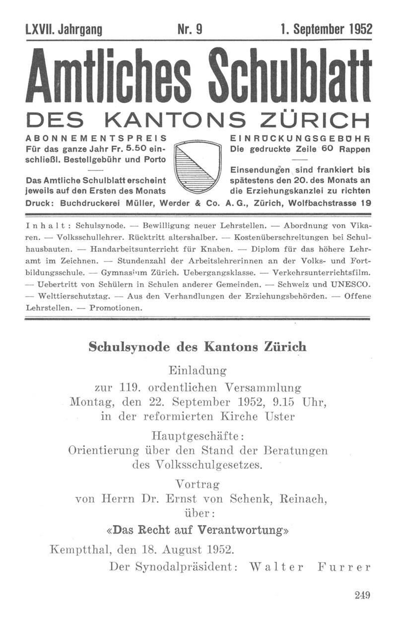 Buchumschlag - Heft 9