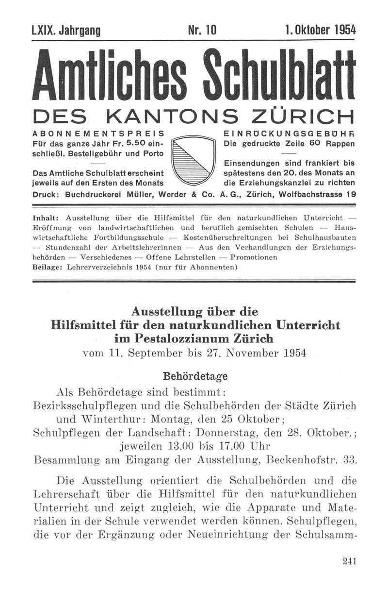 Buchumschlag - Heft 10