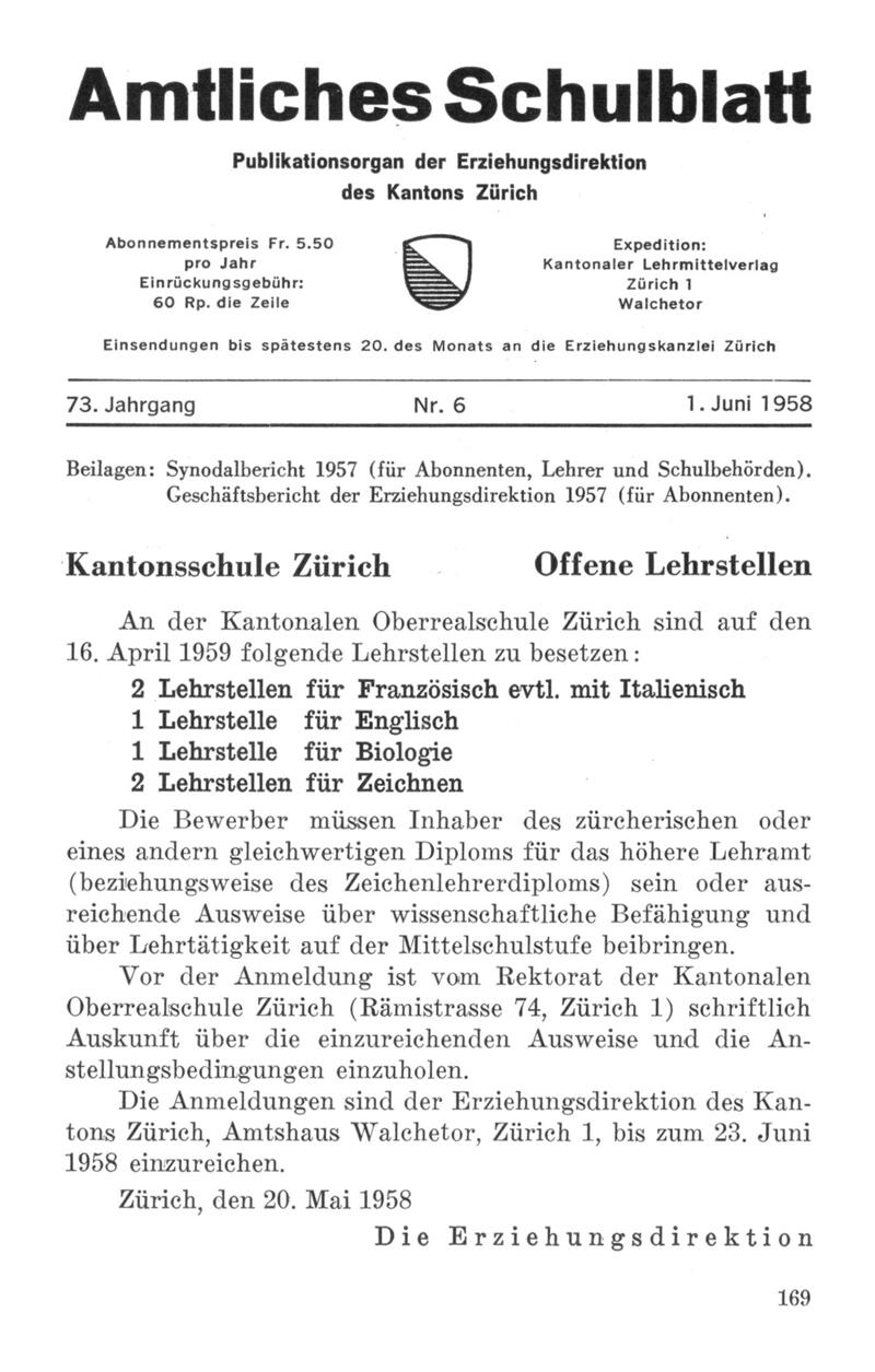 Buchumschlag - Heft 6