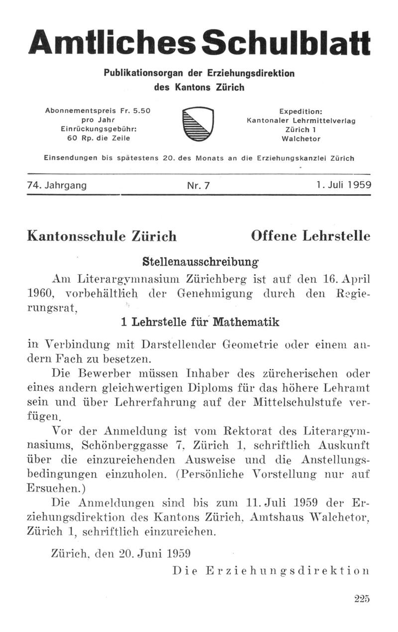 Buchumschlag - Heft 7