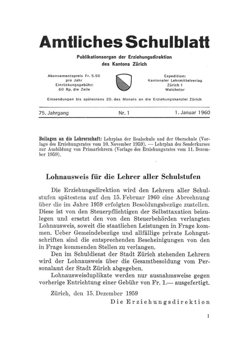 Buchumschlag - Heft 1