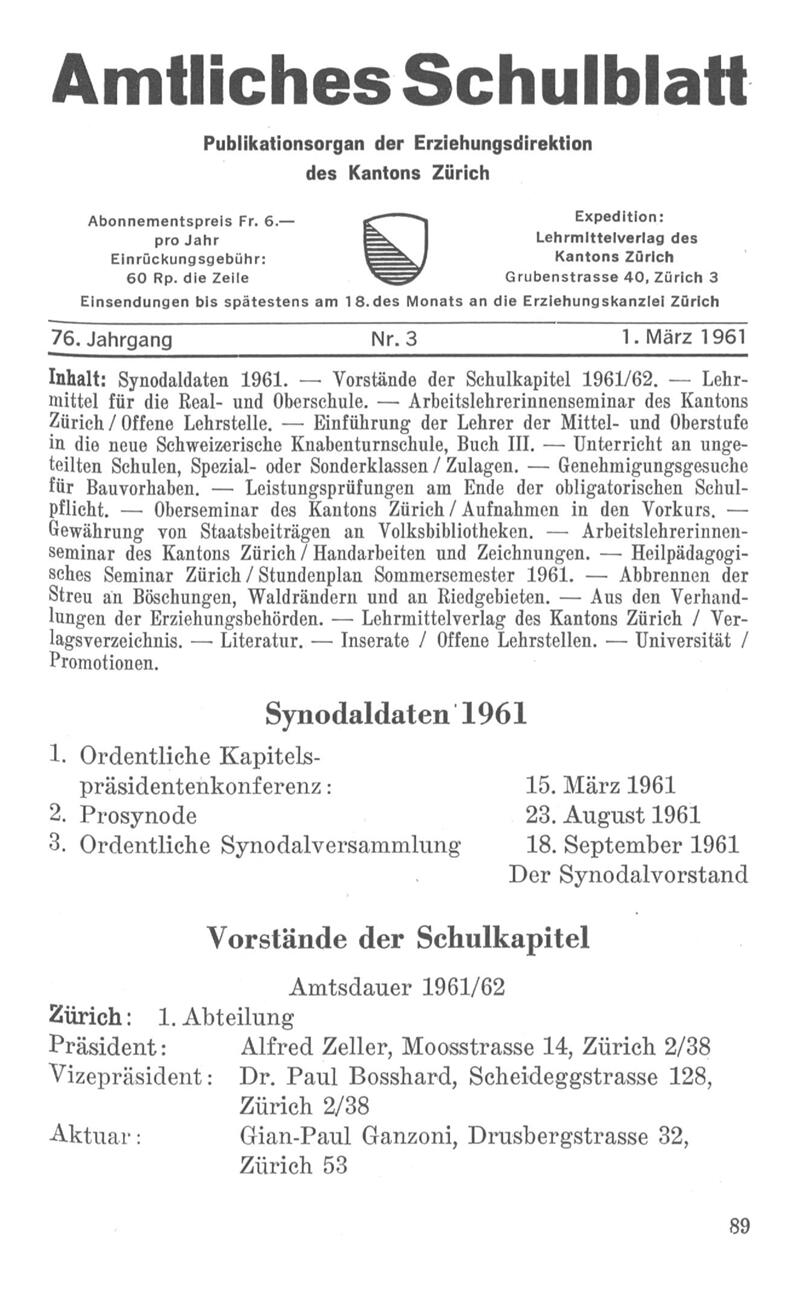 Buchumschlag - Heft 3