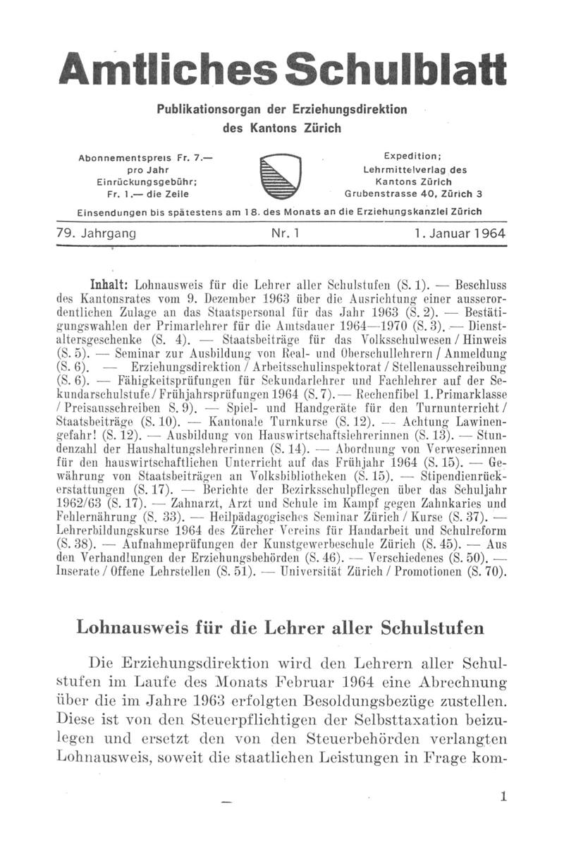 Buchumschlag - Heft 1