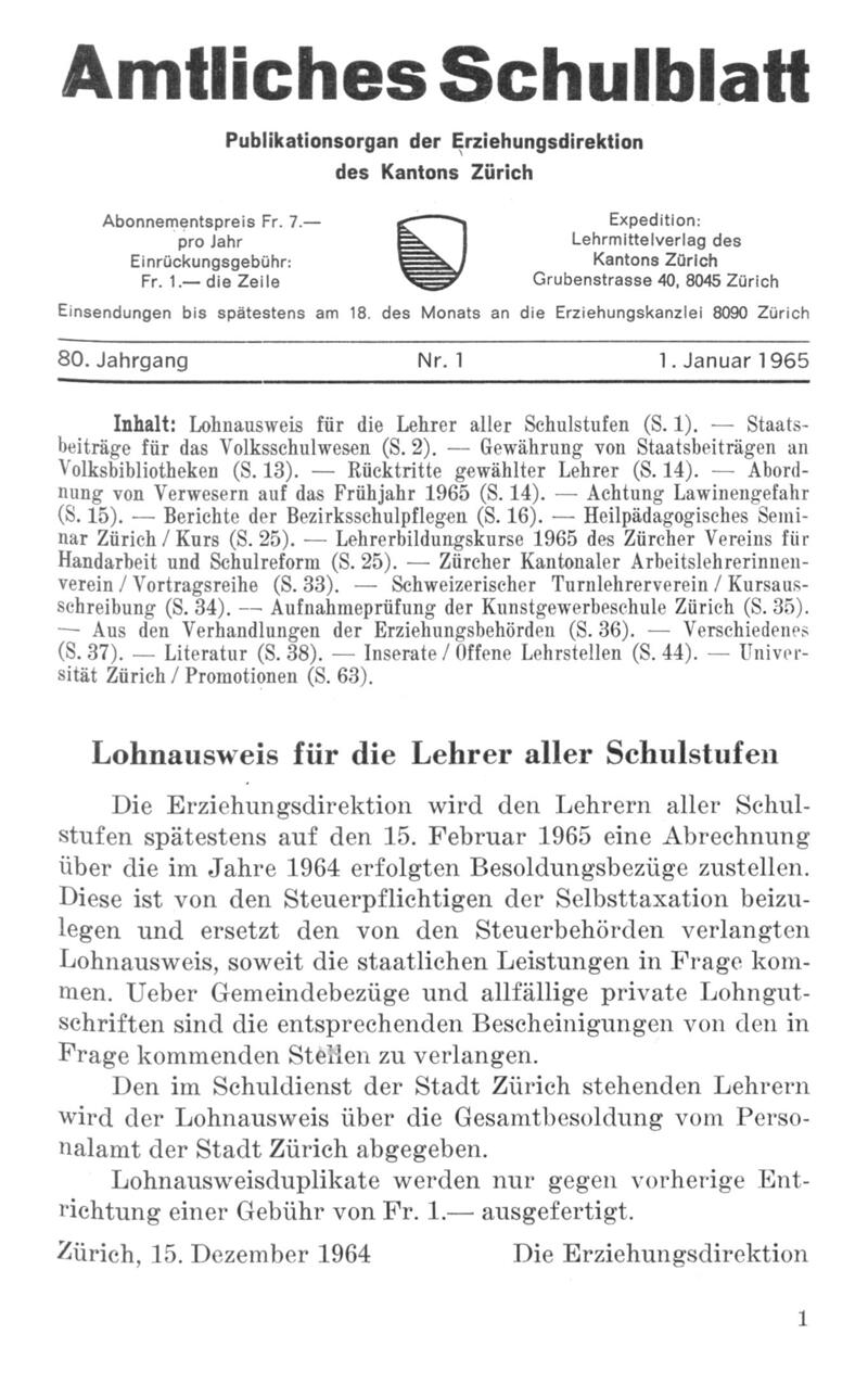 Buchumschlag - Heft 1