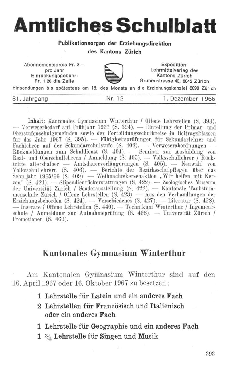 Buchumschlag - Heft 12