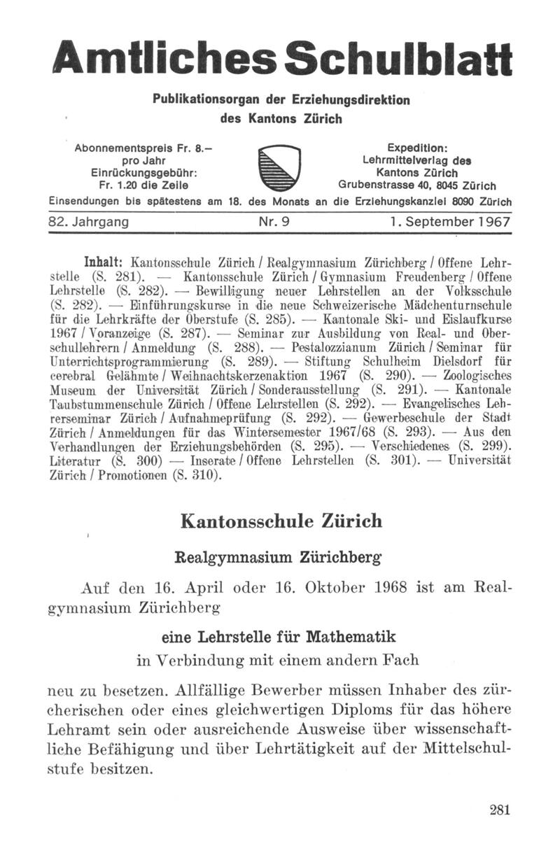 Buchumschlag - Heft 9