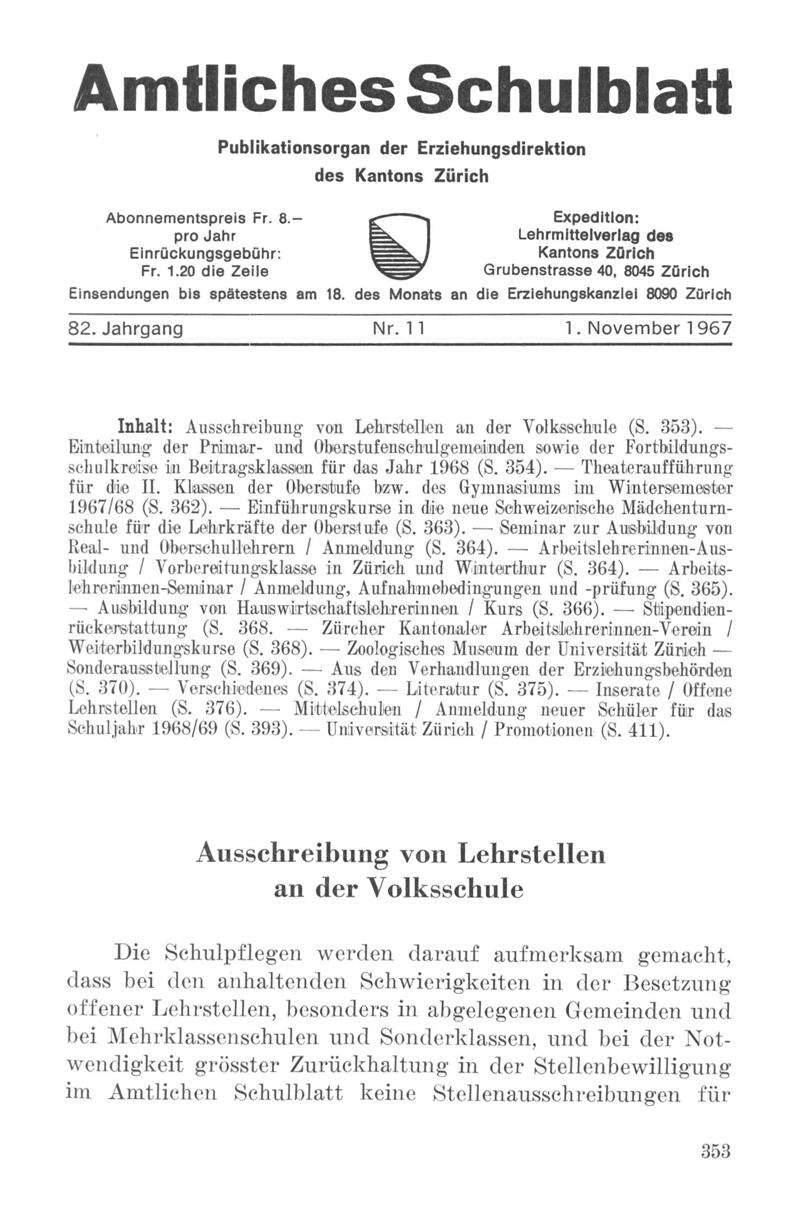 Buchumschlag - Heft 11