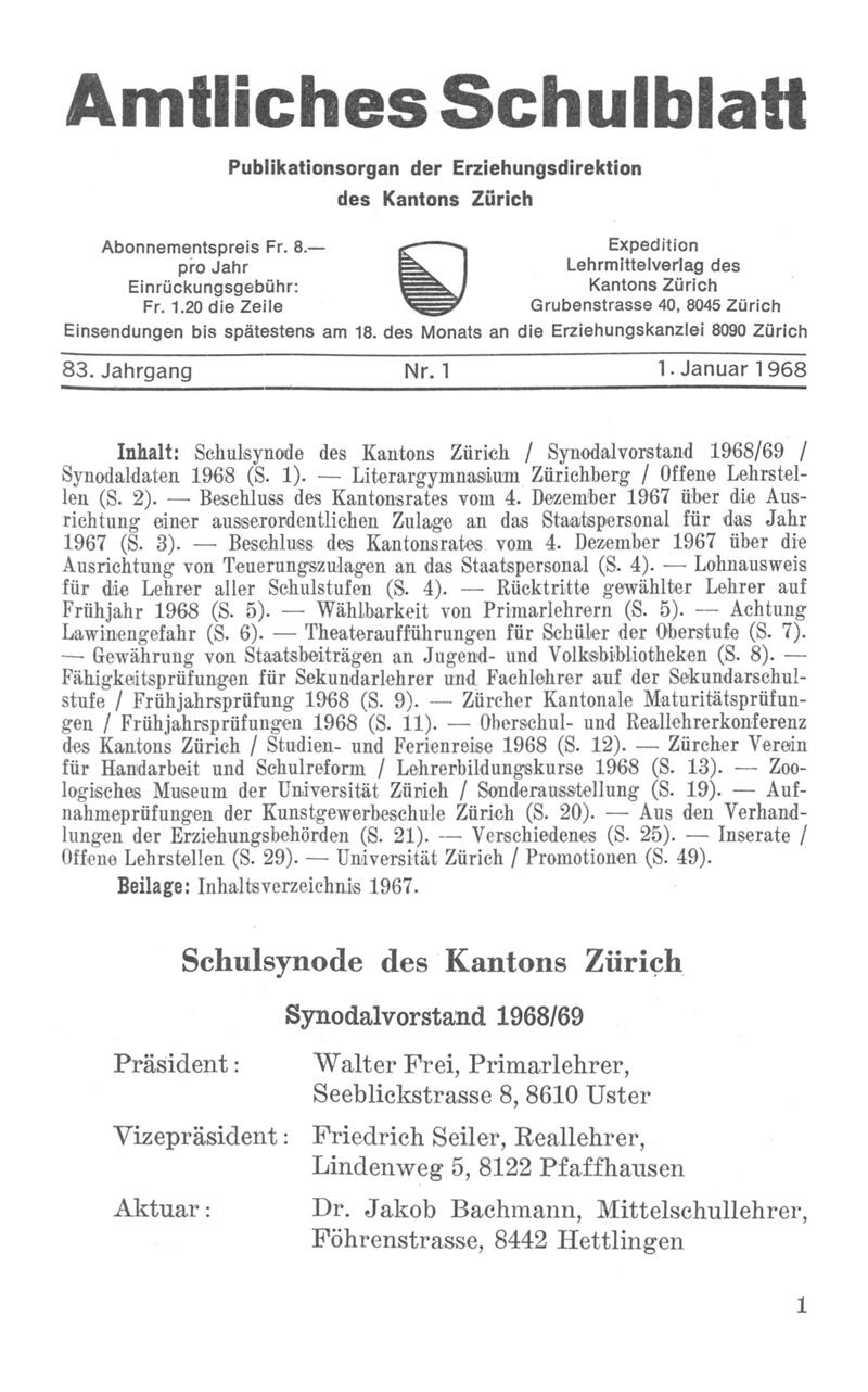 Buchumschlag - Heft 1