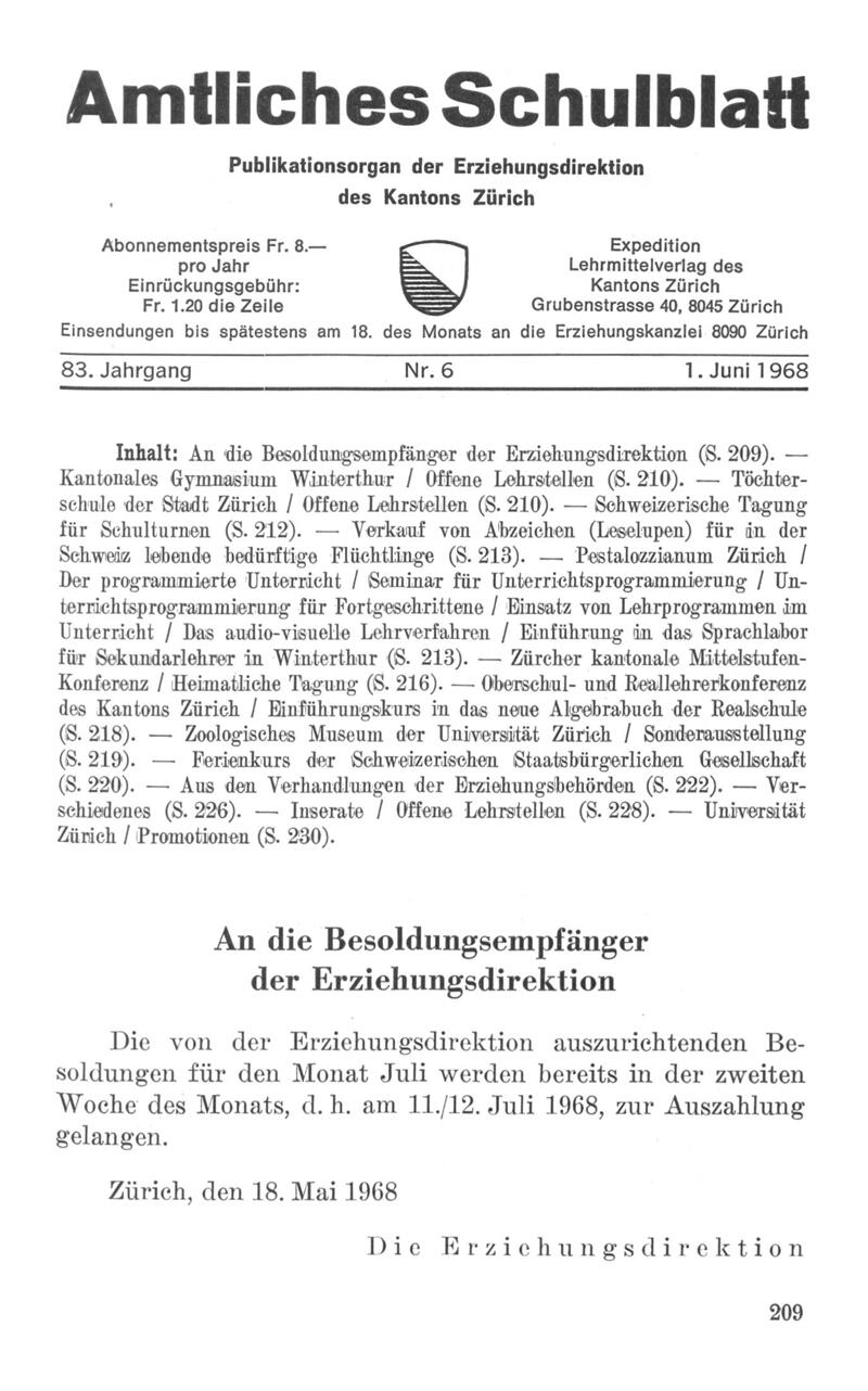 Buchumschlag - Heft 6