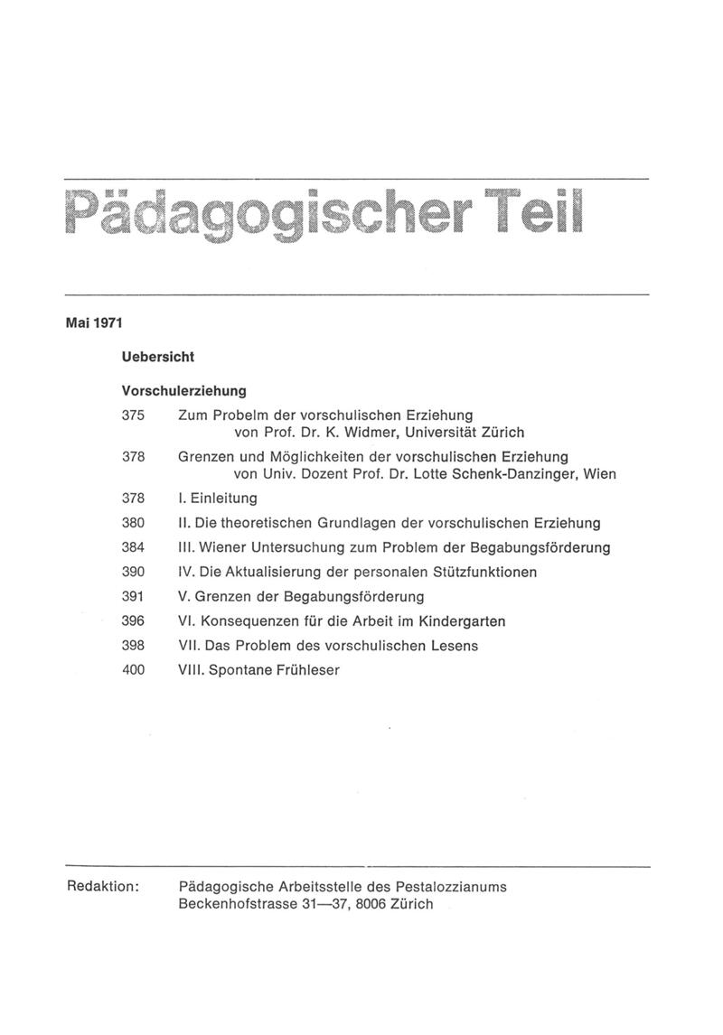Buchumschlag - Heft 5
