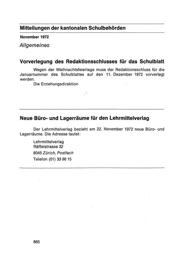 Buchumschlag - Heft 11