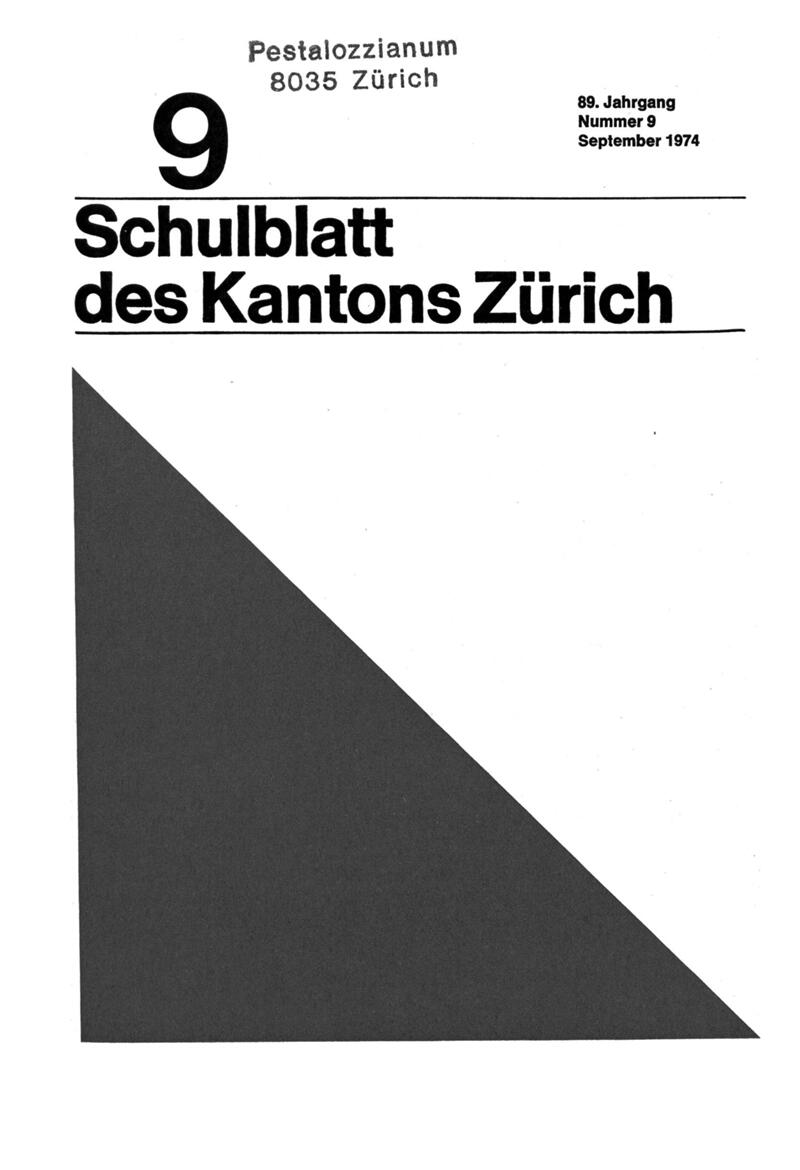 Buchumschlag - Heft 9