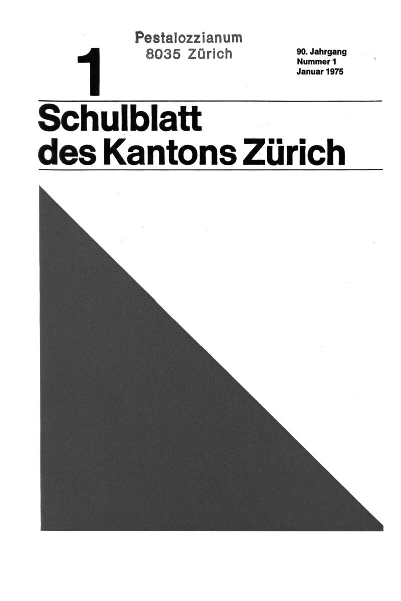 Buchumschlag - Heft 1