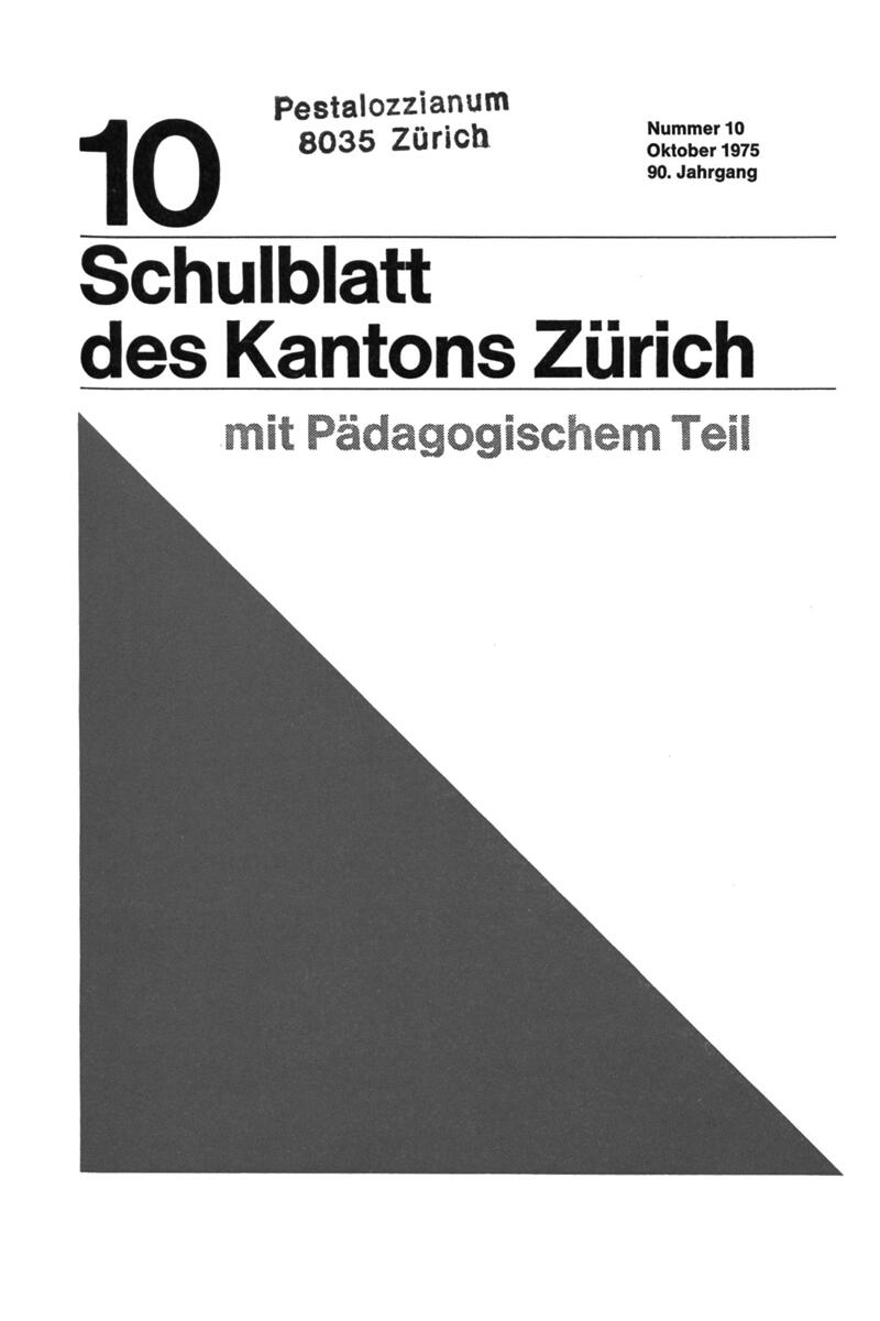 Buchumschlag - Heft 10