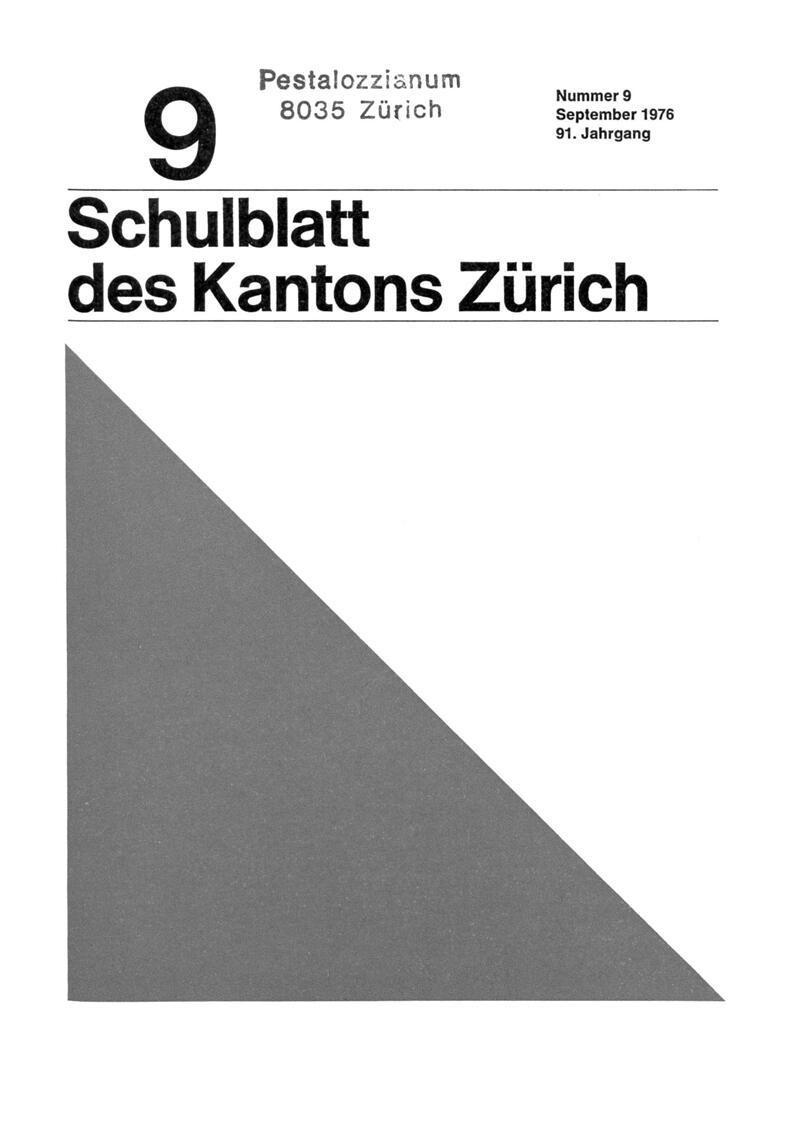 Buchumschlag - Heft 9