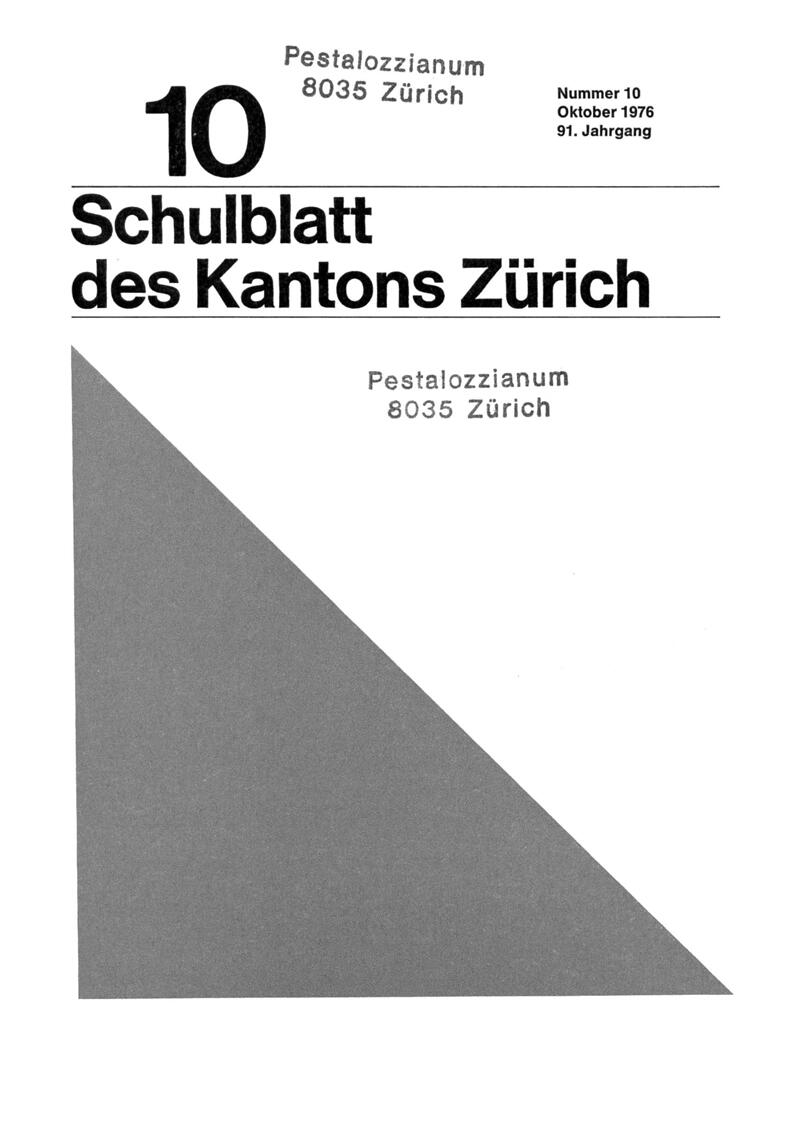 Buchumschlag - Heft 10